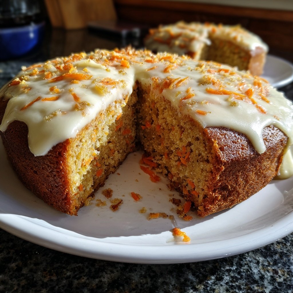 Karottenkuchen Mit Dinkelmehl