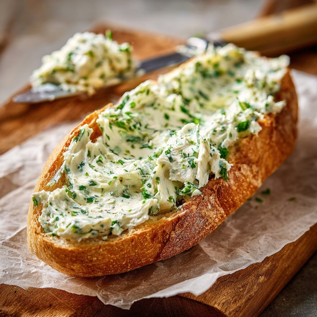 Kräuterbutter Für Baguette