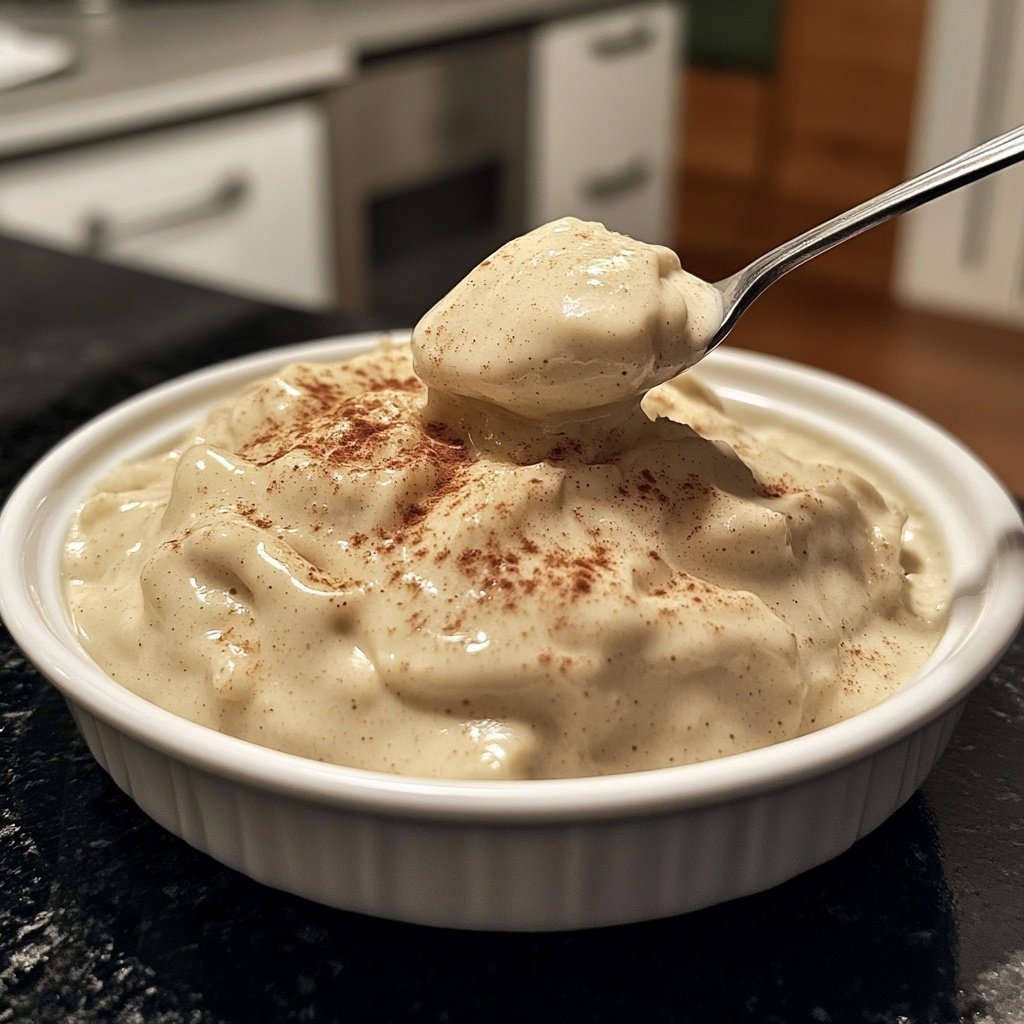 Cremige Zimtcreme mit Apfelmus