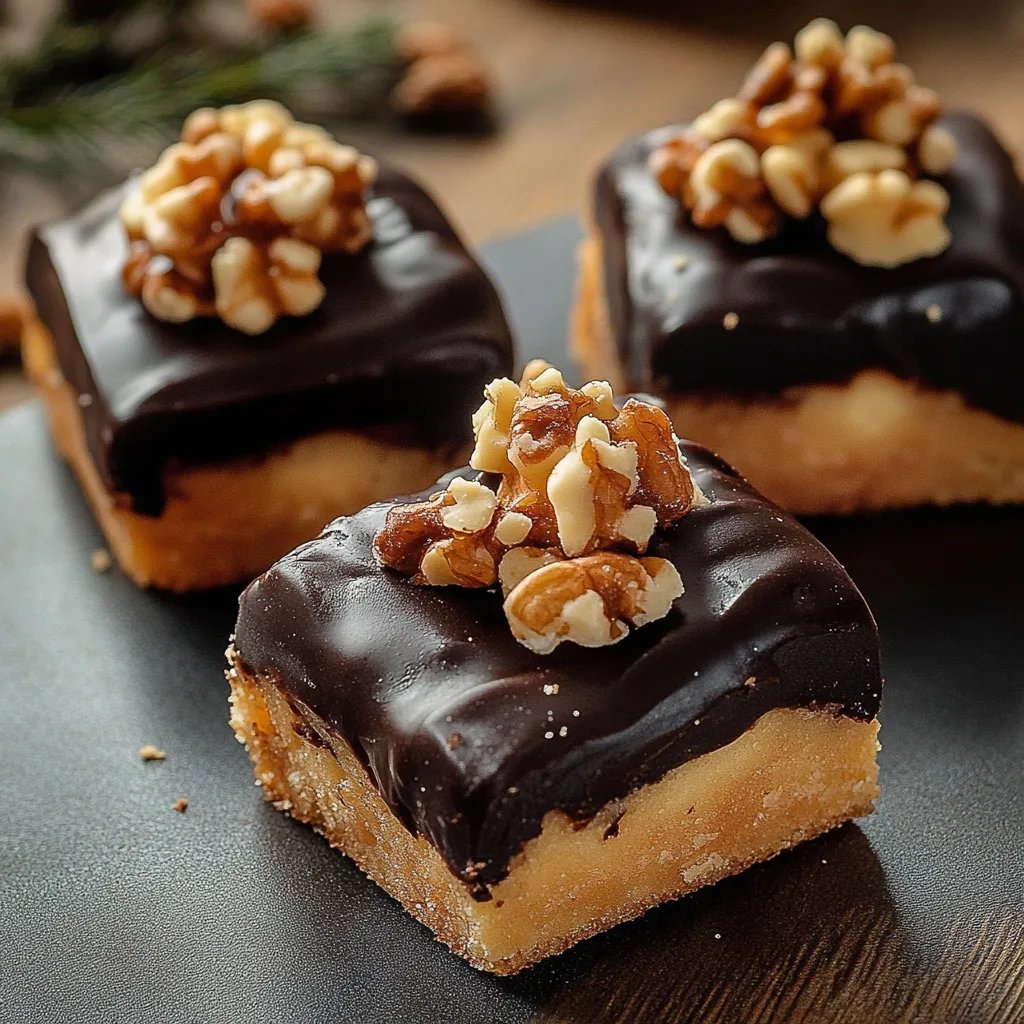 Walnuss Marzipan-Plätzchen