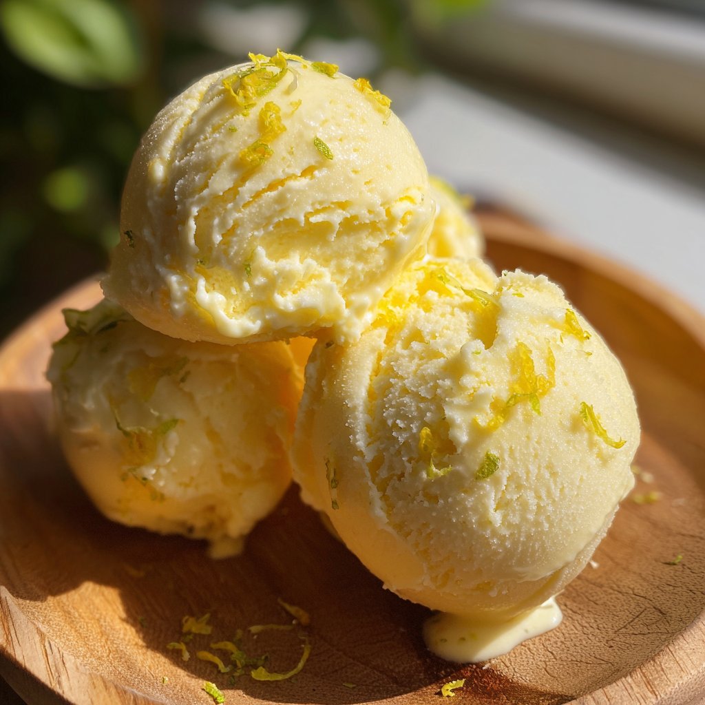 Eis Selber Machen Mit Zitrone