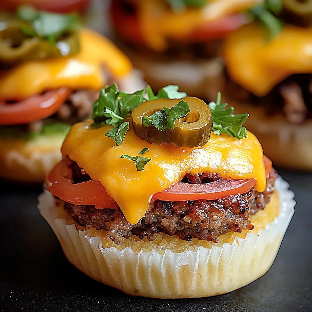 Cheeseburger Muffins