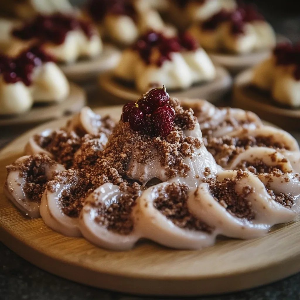 Saftige Nussmakronen