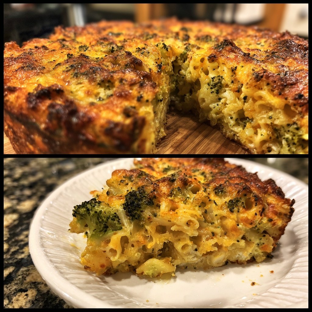 Brokkoli Nudel Auflauf