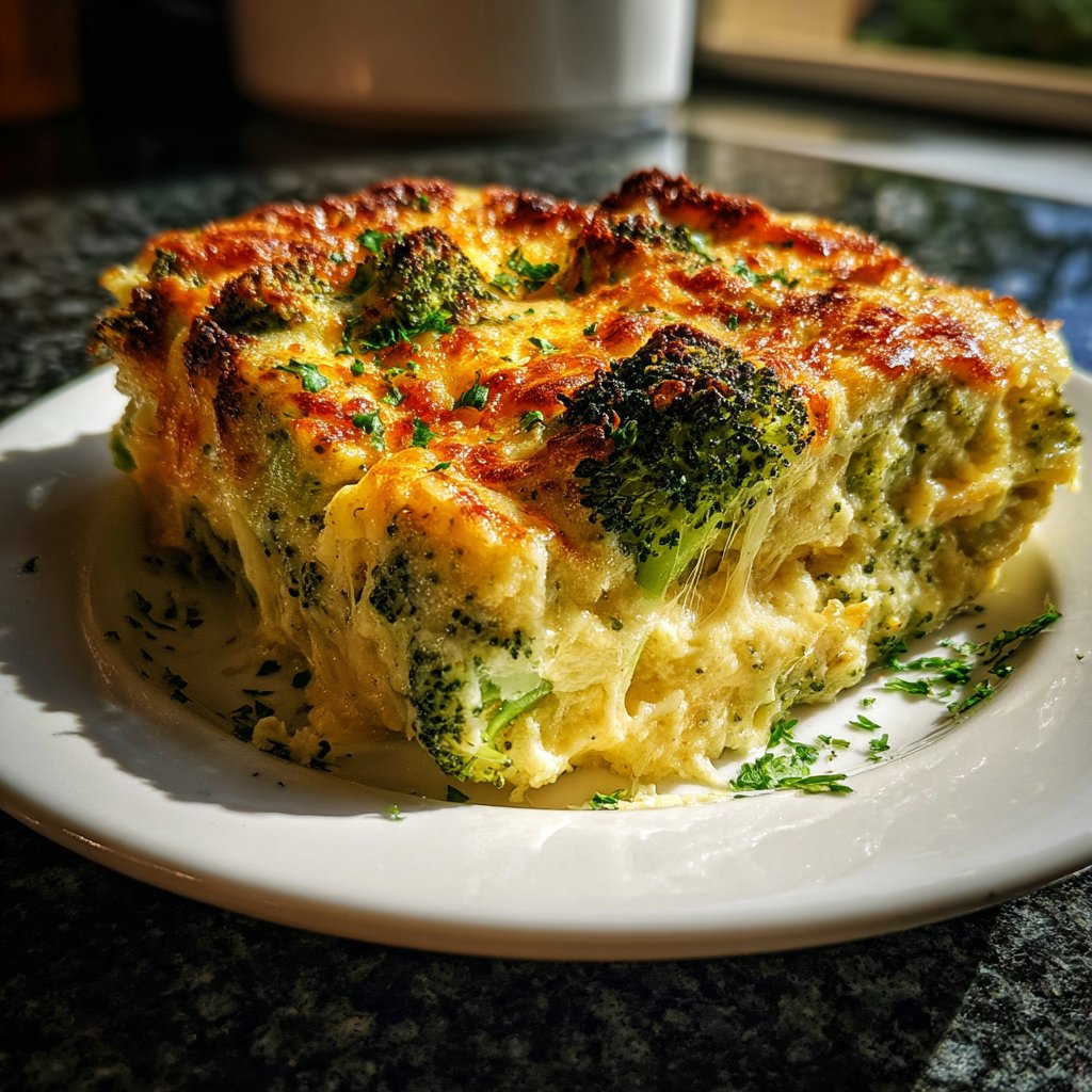 Brokkoli Reis Auflauf