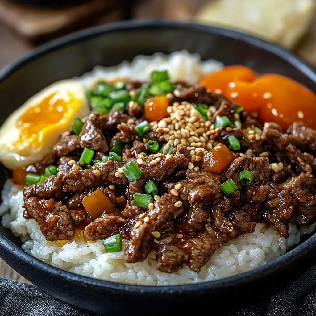 Einfaches Bulgogi mit Hackfleisch