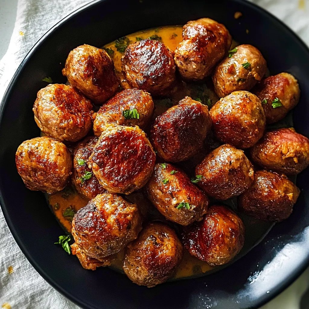 Albóndigas - Spanische Hackbällchen Tapa