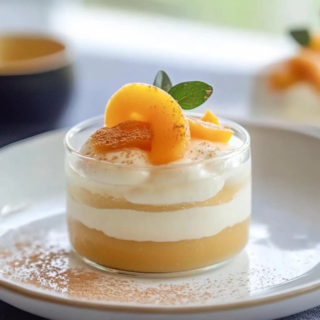 Zimtcreme mit Apfelmus