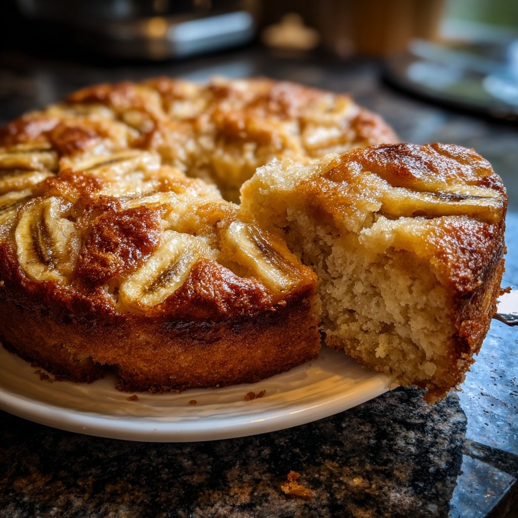 Bananenkuchen mit wenigen Zutaten