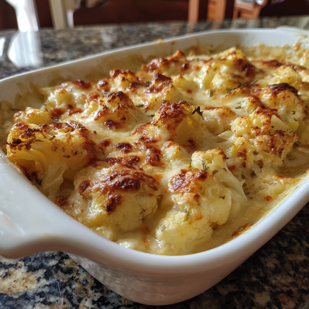 Blumenkohl Gratin