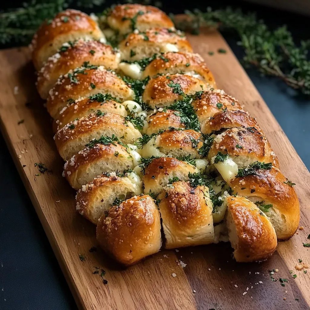 Käsiges Pull-Apart-Brot