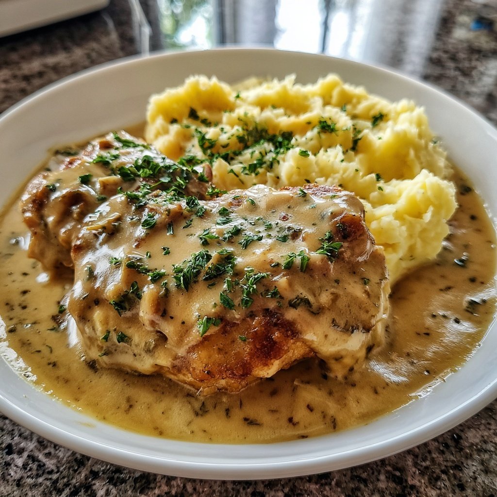 Hausmannskost Cremiges Hähnchen mit Kartoffelpüree