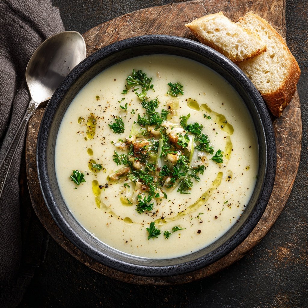 Blumenkohl Suppe Mit Lauch